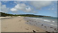 SH4888 : View N along beach, Traeth yr Ora, Anglesey by Colin Park