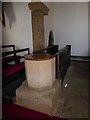 St Martin, Shutford: font