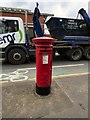 SJ8198 : EIIR postbox (M5 218) by Gerald England