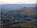 Strathblane and Blanefield from the air