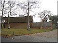 Farm entrance on Well Row, Bayford