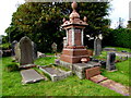 Williams family monument in a Pentyrch cemetery