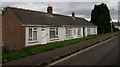 ST1600 : Row of three bungalows, Orchard Way, Honiton by Jaggery