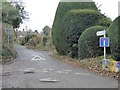 Road junction in Wyson