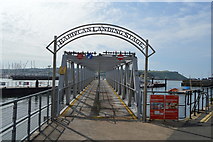 SX4853 : Barbican Landing Stage by N Chadwick