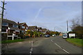 The road from Langham entering Whissendine