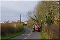 Hedge flailing on the edge of Whissendine