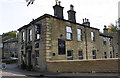 Mill Hey Brew House and bridge over river