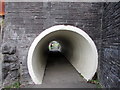 Through a pedestrian tunnel, Bryn Road, Tondu