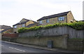 Stone wall beside Lees Lane