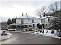 Plas Hafod Hotel in the snow