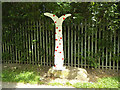 SE2023 : Milepost on the Spen Valley Greenway by Stephen Craven