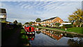 View N from Betton Bridge, Shropshire Union Canal at Market Drayton