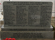 TA2711 : Royal Naval Patrol Veteran's War Memorial by Ian S
