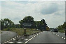 SP5004 : South Hinksey turning, A34 by N Chadwick