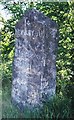 Old Milestone by the A34, south of Chilton