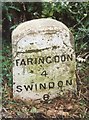 Old Milestone by the former A420, Faringdon Road