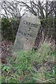 Old Milestone by the A338, north of Frilford