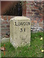 Old Milestone by the former A413 in Great Missenden