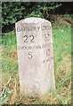 Old Milestone by the A413 near Addington