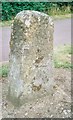 Old Milestone by the former A5 in Bradwell Abbey, Milton Keynes