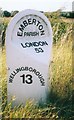 Old Milepost by the A509, south of Emberton