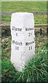 Old Milestone by the A4129, north of Longwick by Ray Farm