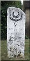 Old Milestone by the B1368, London Road, Harston