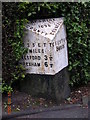 Old Milepost by the B5445 in Pulford