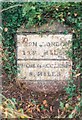 Old Milestone by the A523, London Road North