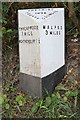 Old Milepost by the B5069, Wrexham Road, Threapwood