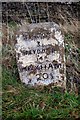 Old Milestone by the A686, west of Clargill Head