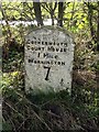 Old Milestone west of Cockermouth