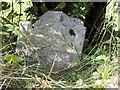 Old Milestone by the former A66, near Storms Farm