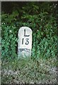 Old Milestone by the A395, near Trehane