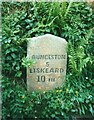 Old Milestone by the B3254 at Slipperhill