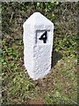 Old Milestone by the A30, near Treave