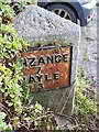 Old Milestone by the A3074, north west of Lelant