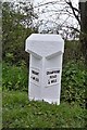 Old Milestone south of Grampound Road village