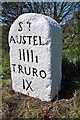 Old Milestone by the A390, north east of Grampound