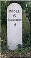 Old Milestone by the A31, Mill Street, Corfe Mullen