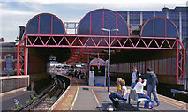 SU6400 : Portsmouth & Southsea station, High Level  platforms, 2008 by Ben Brooksbank