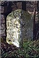 Old Milestone by the B6282, Eggleston