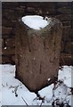 Old Milestone by the A68, north west of High Stoop