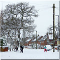 Snowfall in Penn, Wolverhampton