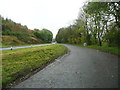 Layby on part of the old route of the A75, Crocketford