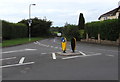 Three-road junction in Pentyrch