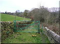 SE0423 : Gate and stile on Sowerby bridge FP69, Sowerby by Humphrey Bolton