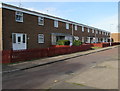 Row of houses, Plas Twyn, Northville, Cwmbran