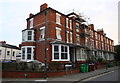 Tennyson Street houses at Burns Street junction